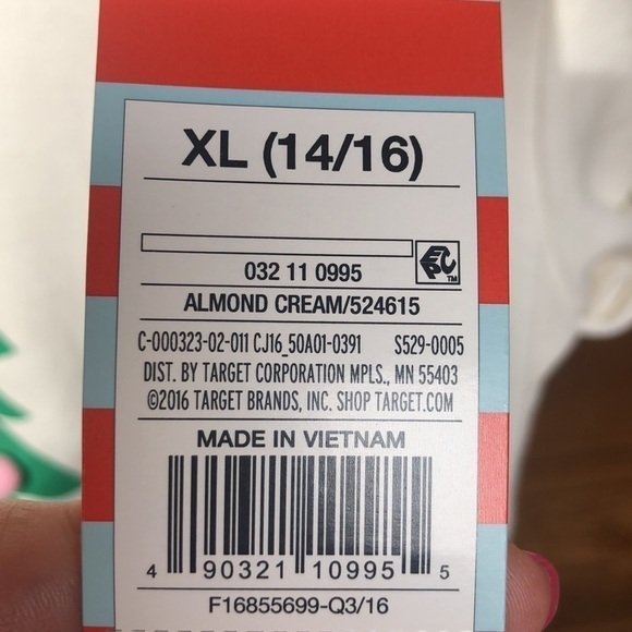 GIRLS Christmas Tunic Tee NWT Girls XL - Picture 6 of 8